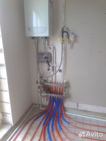 Отопление, водоснабжение, Монтаж канализации