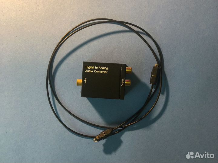 Конвертер аудио Toslink / coaxial / RCA