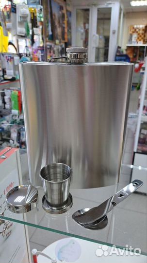 Суперфляга со складными стаканами