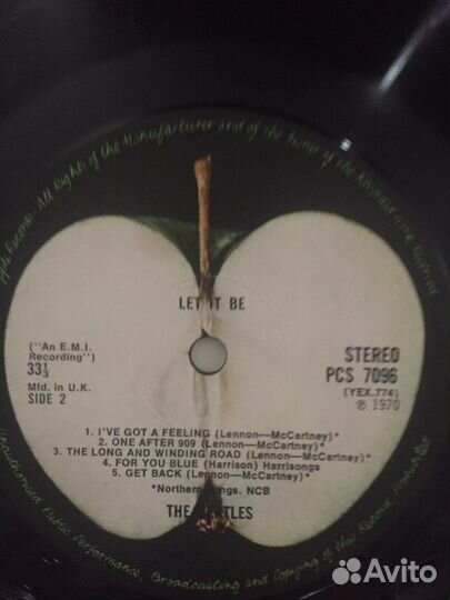 Виниловая пластинка The Beatles