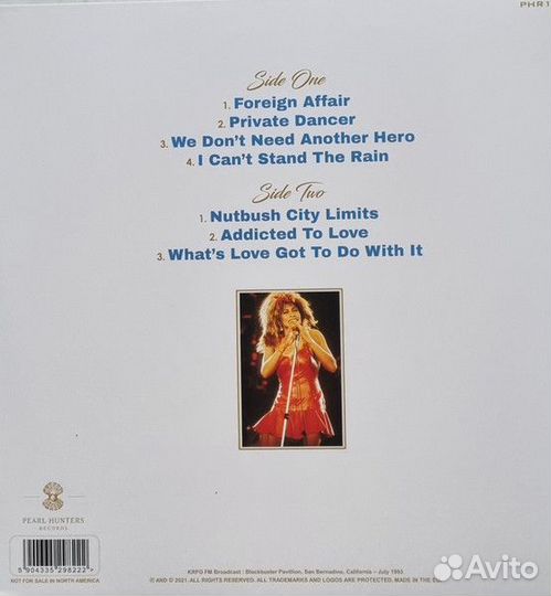 Виниловая пластинка Tina Turner - Simply Live (180 Gram Coloured Vinyl LP)
