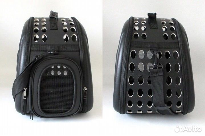 Переноска мягкая для животных 44*33*28см