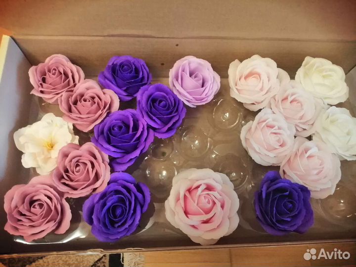 Мыльные цветы