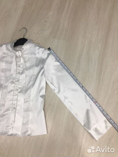 Блузка атласная рост 152