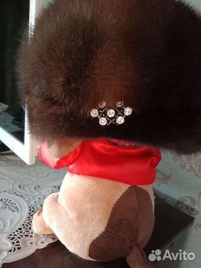 Шапка норковая женская