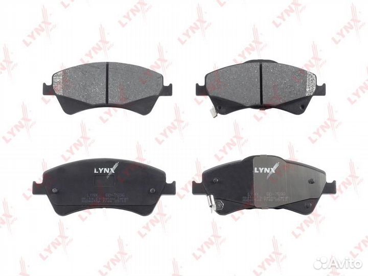 Колодки тормозные дисковые перед