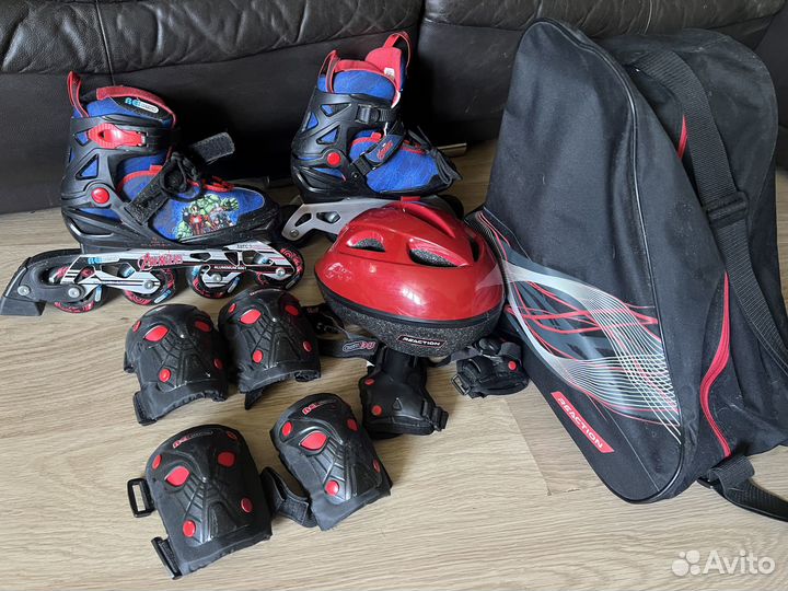 Детские ролики и защита