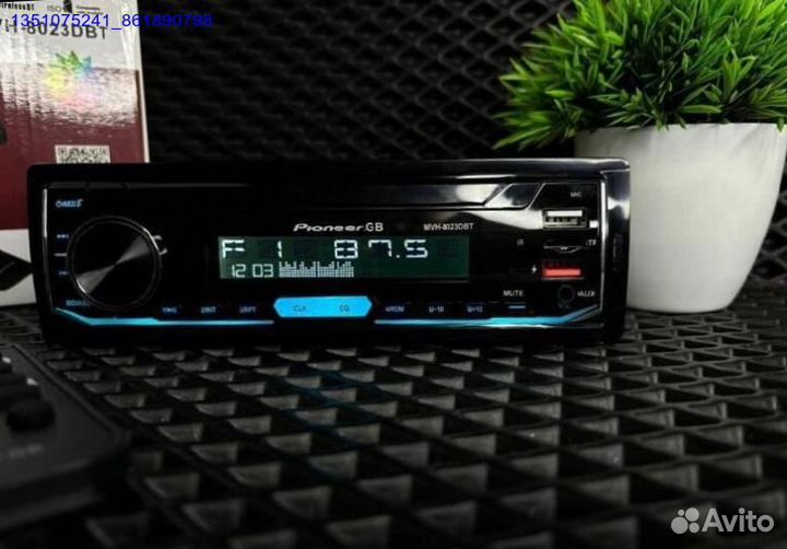 Магнитола Pioneer с Bluetooth