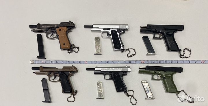 Брелок металлический разборной