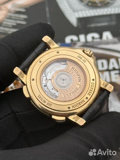 Ulysse Nardin Dual Time Yellow Gold 42mm