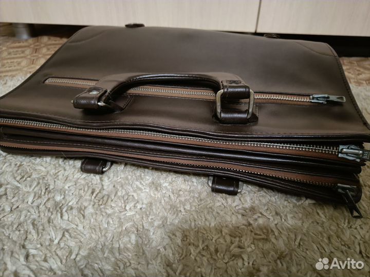 Сумка портфель женская натуральная кожа