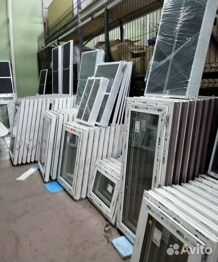 Готовые 70х90 пластиковые окна