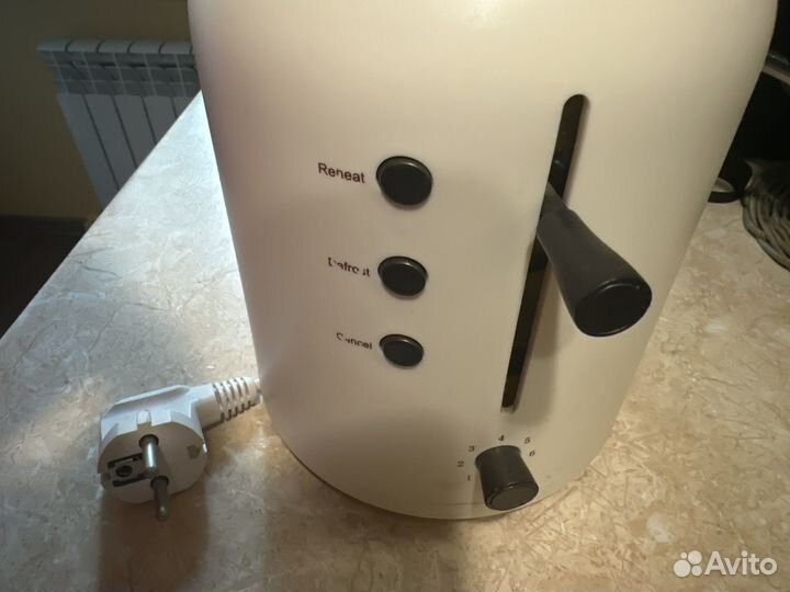 Тостер scarllet retro