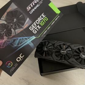 Asus geforce gtx 1070 strix gaming 8gb