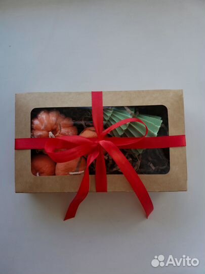 Свечи новогодние ароматизированные