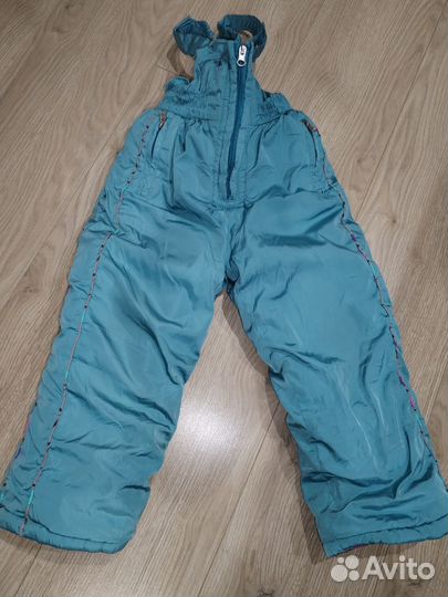 Зимний костюм для девочки 92