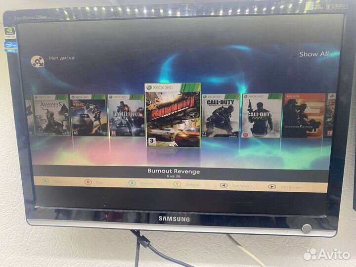 HDD 250 с играми Xbox 360 s freeboot/aurora/fsd