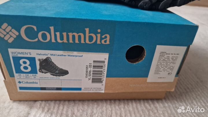 Кроссовки зимние женские columbia. 38p