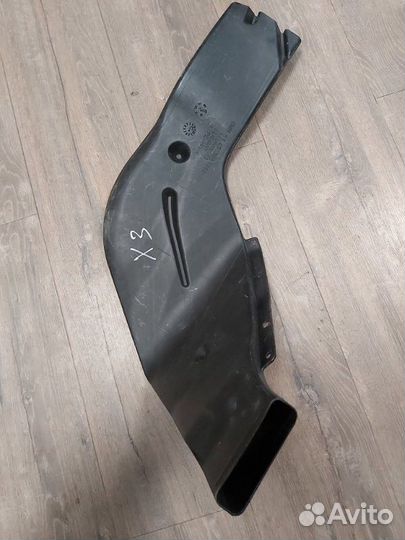 Воздуховод правый Bmw X3 2.0D E83 N47 2009