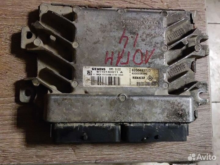 Блок управления двигателем Renault Logan 1 1.4
