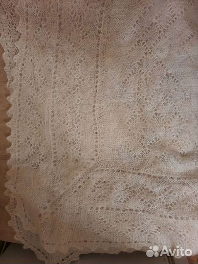 Платок шаль пух ангора