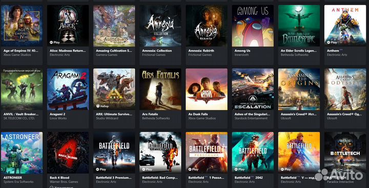 Подписка xbox game pass ultimate+ EA access