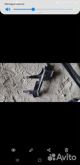 Крепление фары левое салазка bmw x3 e83