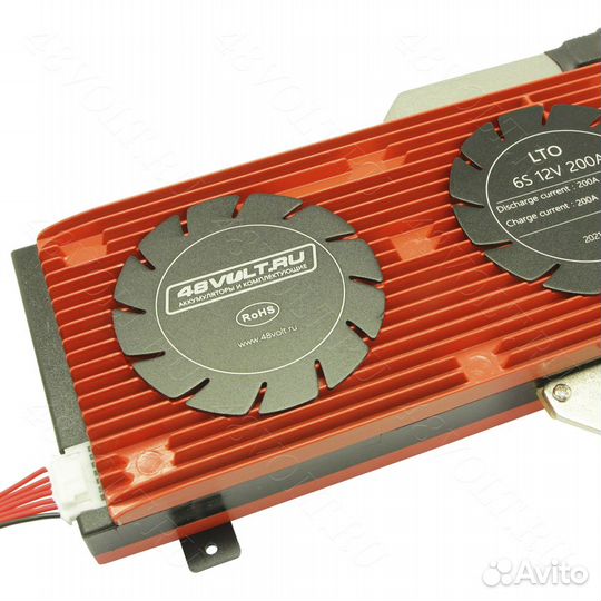 BMS LTO 6S 12V 200A симметрия