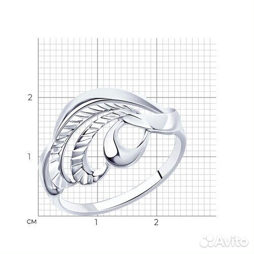 Кольцо Diamant из серебра, 94-110-00880-1, р.19,5