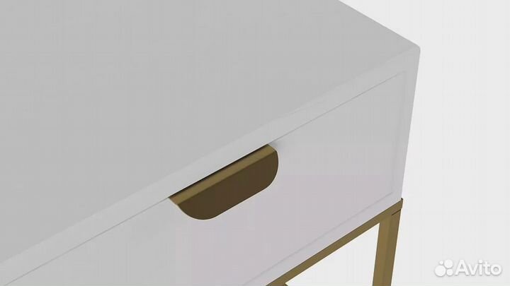 Прикроватная тумба Калифорния Дрим Ясень браш белы