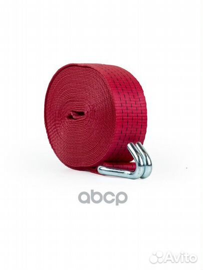 Ремень стяжной 10м 10 т с храповиком и крюками