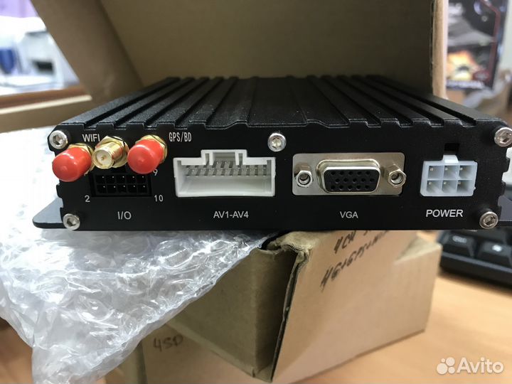 4х канальный регистратор HD nscar 401 SD 3G+GPS