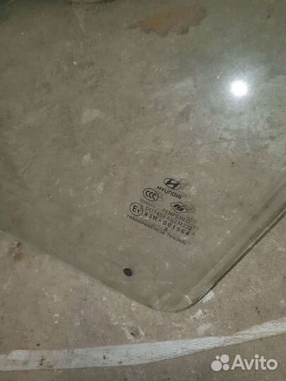 Хенадай акцент переднее левое стекло