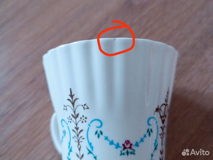 Кофейные чашки лфз костяной фарфор