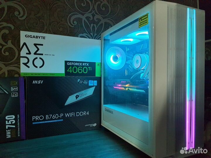 Мощный Пк Core i5 13500+ RTX4060Ti 16GB Jet Stream