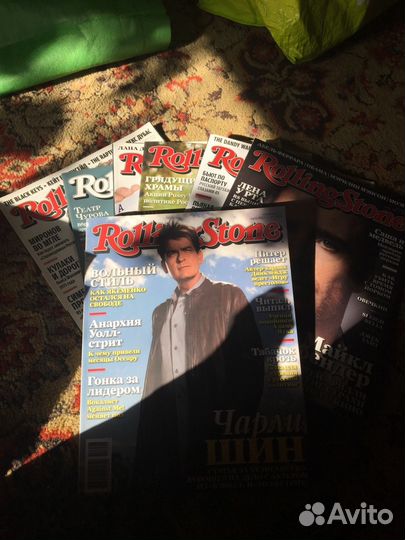 Журналы Афиша Rolling Stone