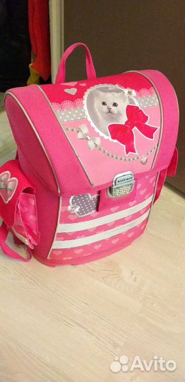 Ранец с ортопедической спинкой, в отличном состоян