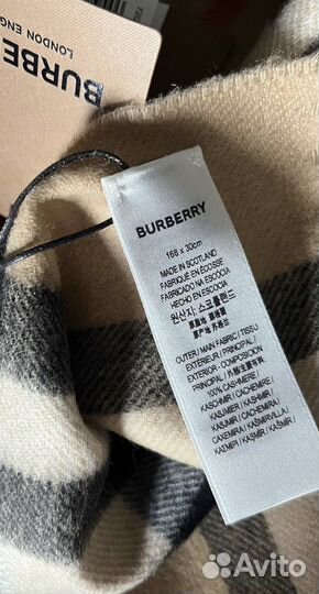 Мужской шарф burberry новый