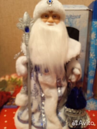 Дед Мороз и снегурочка музыкальные, 40-45см