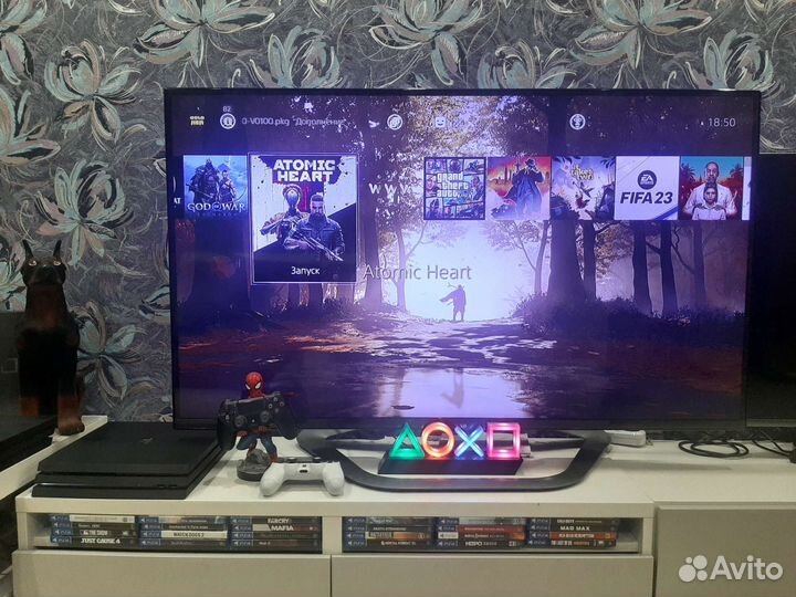 Sony ps-4 + прошита + бесплатно 10.000 игр