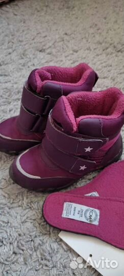 Ботинки демисезонные для девочки 24 25