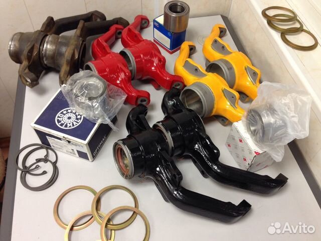 Поворотные Кулаки с подшипниками Ивеко на Ниву купить в Ростове-на-Дону ...