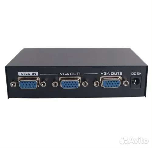 Коммутатор-сплиттер VGA на 2 порта 200Mhz