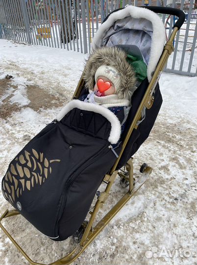 Санки коляска