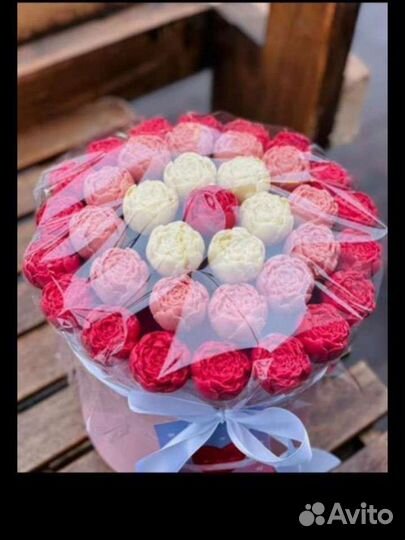 Шоколадный букет на юбилей