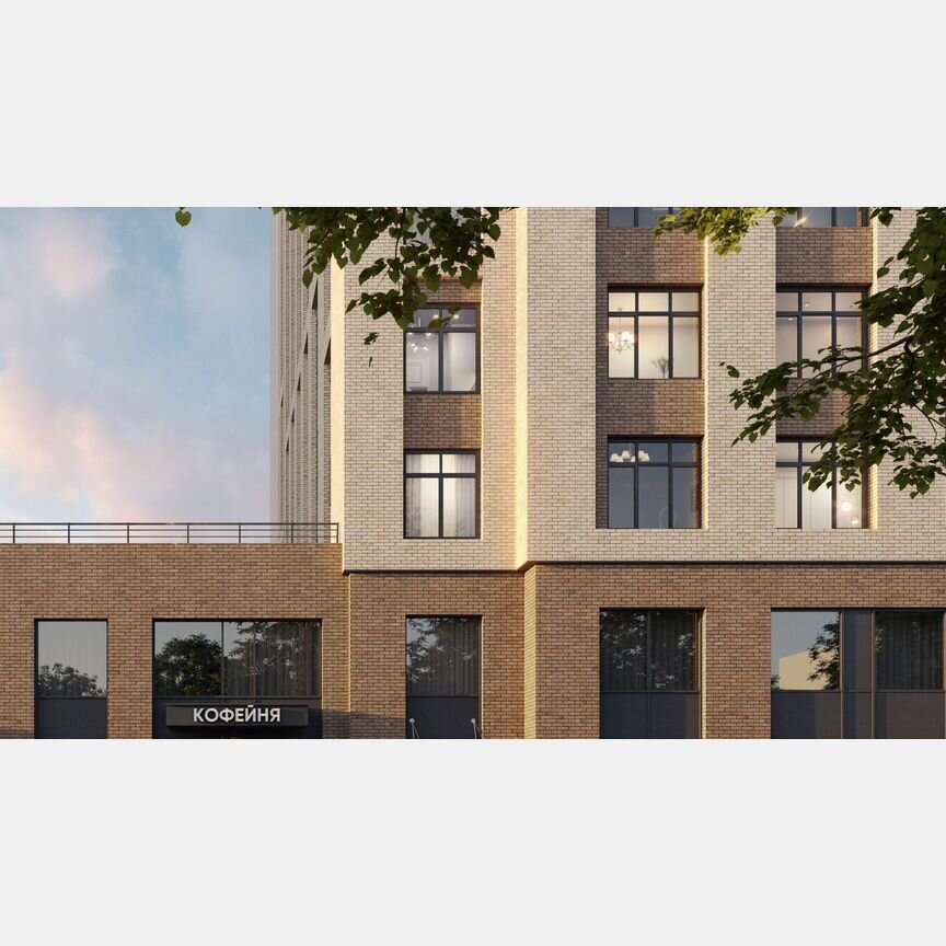 1-к. квартира, 36,6 м², 5/12 эт.