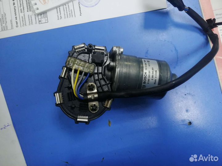 Моторчик трапеции дворников калина 1, гранта