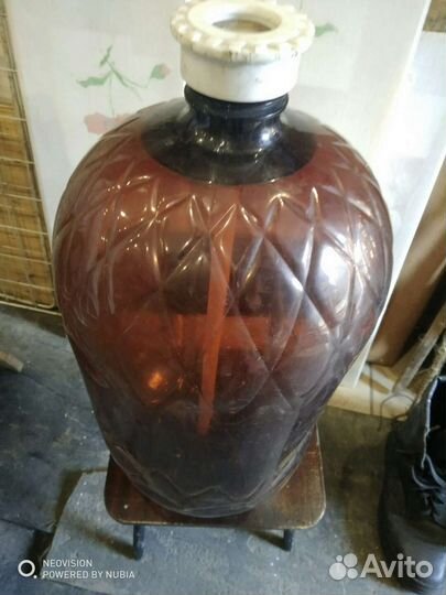 Емкость пластиковая для вина 20л