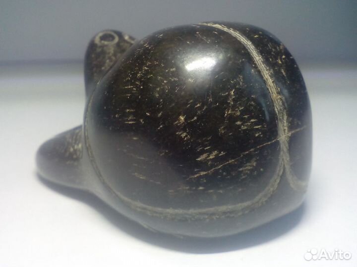 Статуэтка, фигурка Черепаха натуральный нефрит