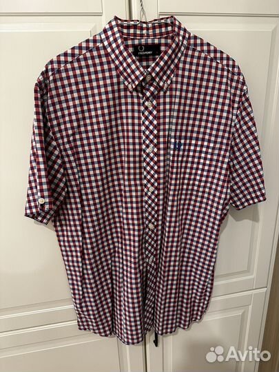 Рубашка Fred Perry клетка размер L